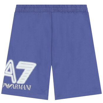 Boys Blue Logo Shorts