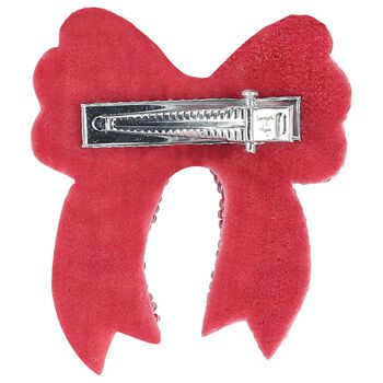 Girls Pink Bow Sequin Hairclips ( 2-Pack )