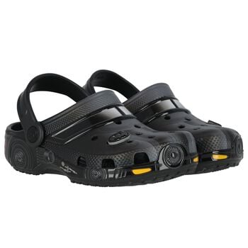 Black Batman Classic Clogs Sandals