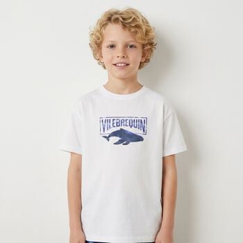 Boys White Logo T-Shirt