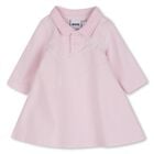 Younger Girls Pink Logo Polo Dress, 1, hi-res