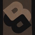 Boys Black & Beige Logo T-Shirt, 1, hi-res