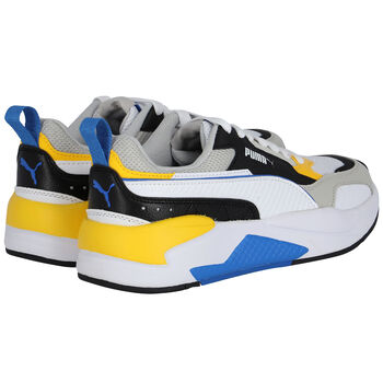 White & Grey X-Ray 2 Square Jr Trainers