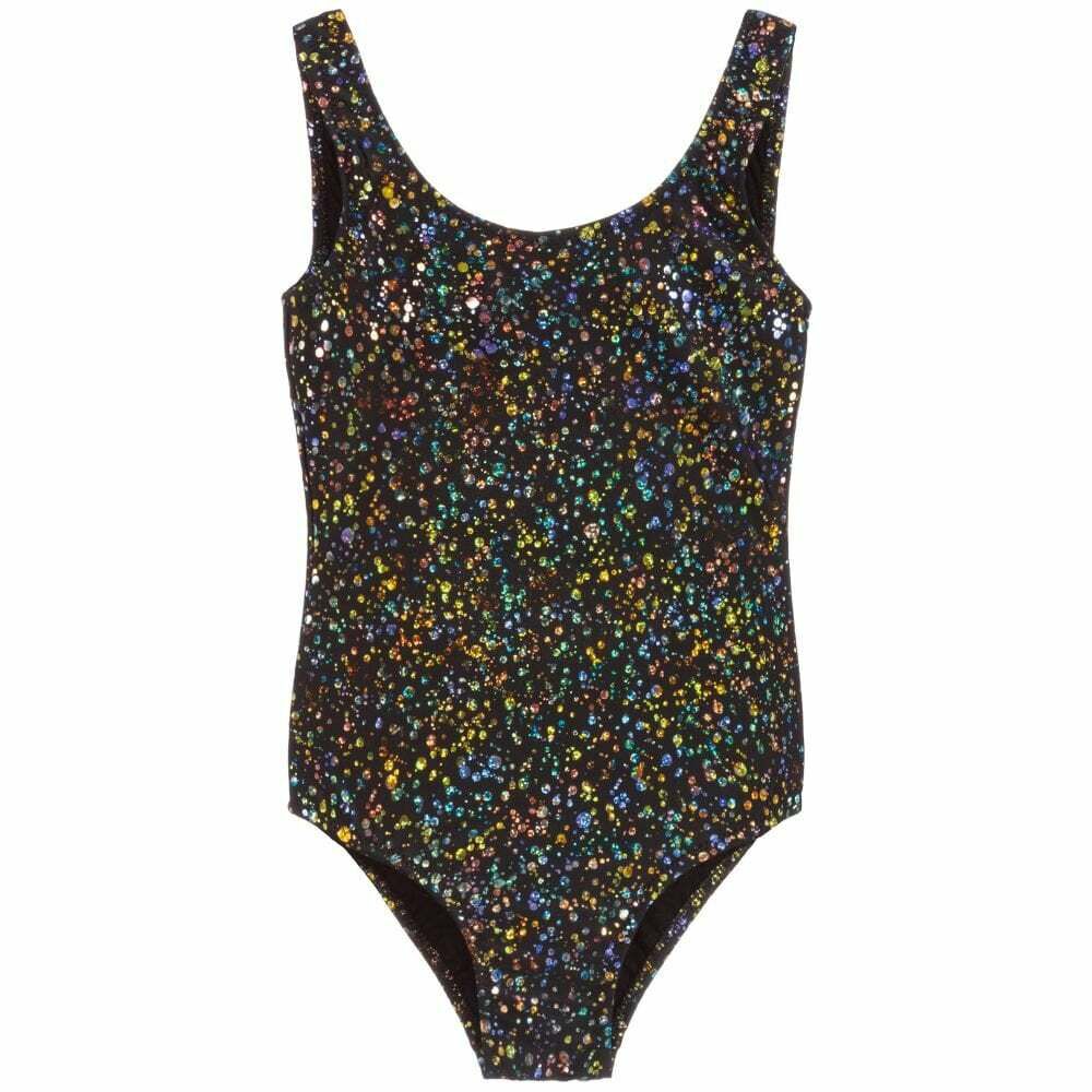 Black sequin shop swimsuit
