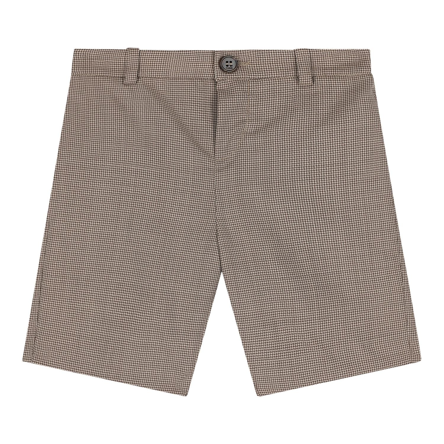 Baby Boys Beige Chevron Shorts, 1, hi-res