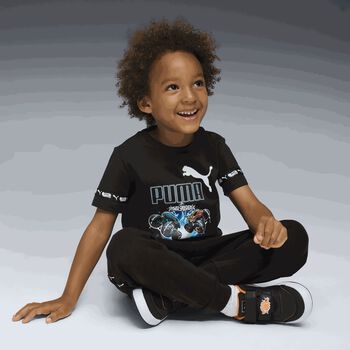 Boys Black Hot Wheels Graphic T-Shirt