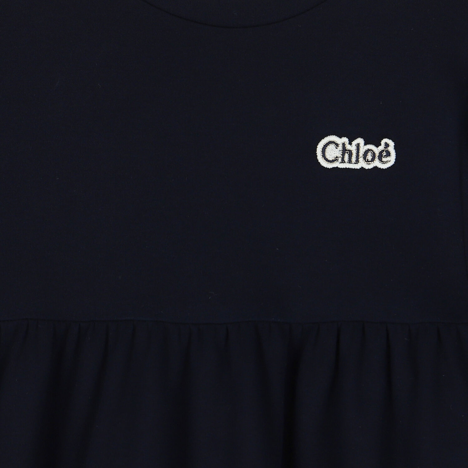 Girls Navy Blue Logo Dress, 1, hi-res image number null