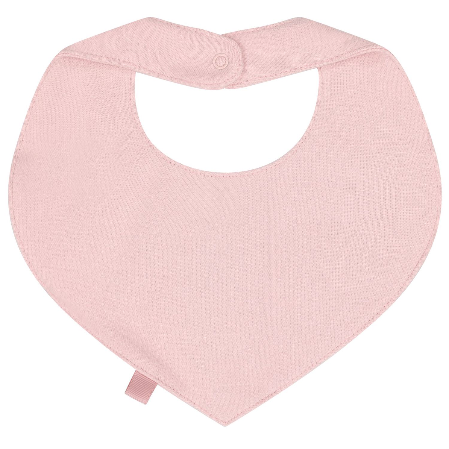 Baby Girls Pink & Beige Waterproof Bib Set ( 2-Pack ), 1, hi-res