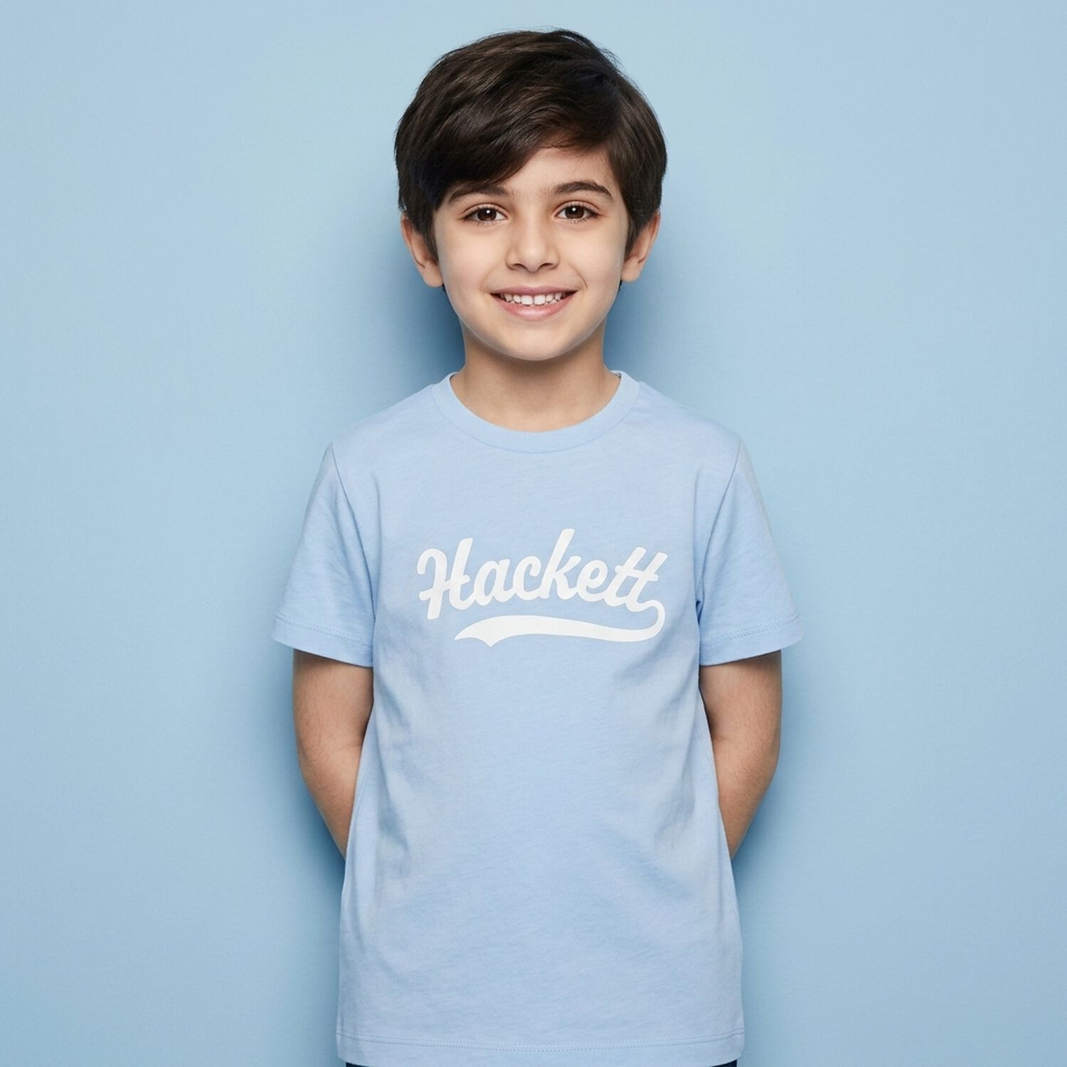 Boys Blue Logo T-Shirt, 1, hi-res