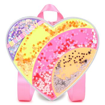 Girls Rainbow Embellished Backpack ( 22cm )