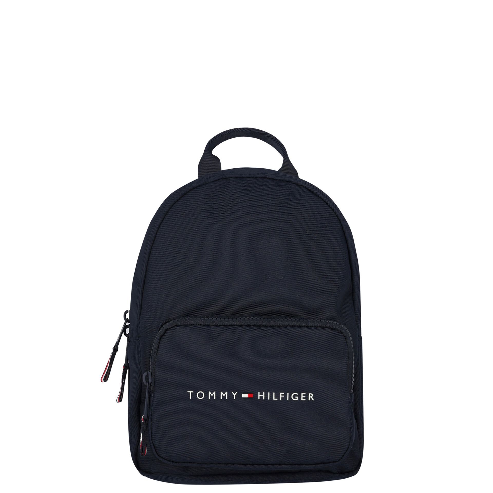 Tommy Hilfiger Navy Blue Logo Backpack Junior Couture USA