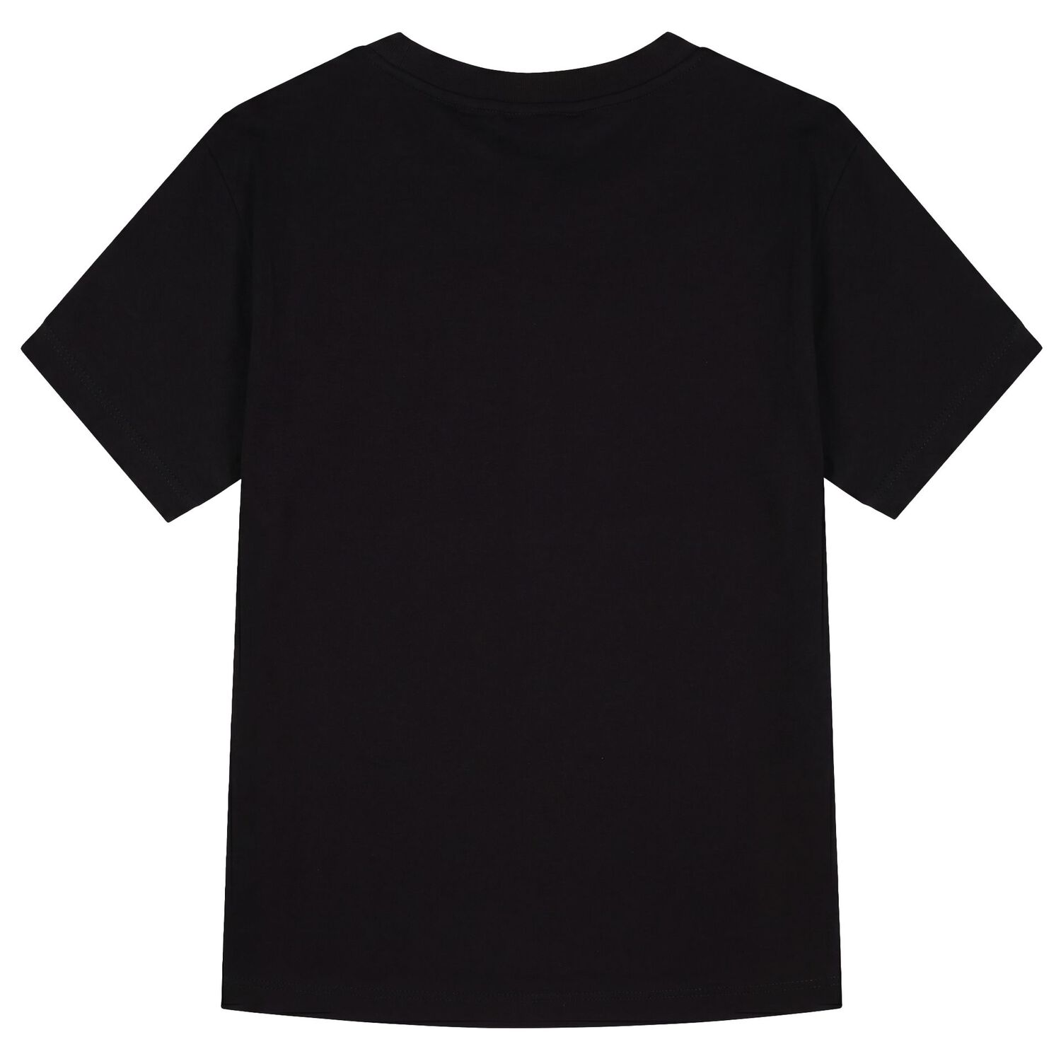 Boys Black Logo T-Shirt, 1, hi-res