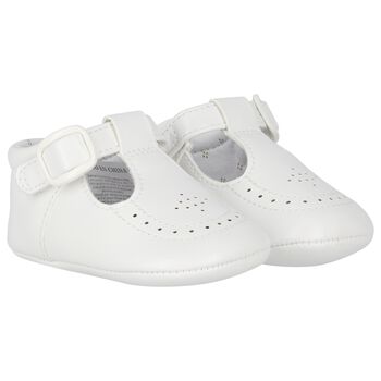 Mayoral Baby Boys White Pre Walker Shoes, 3 Baby Boys White Pre Walker Shoes