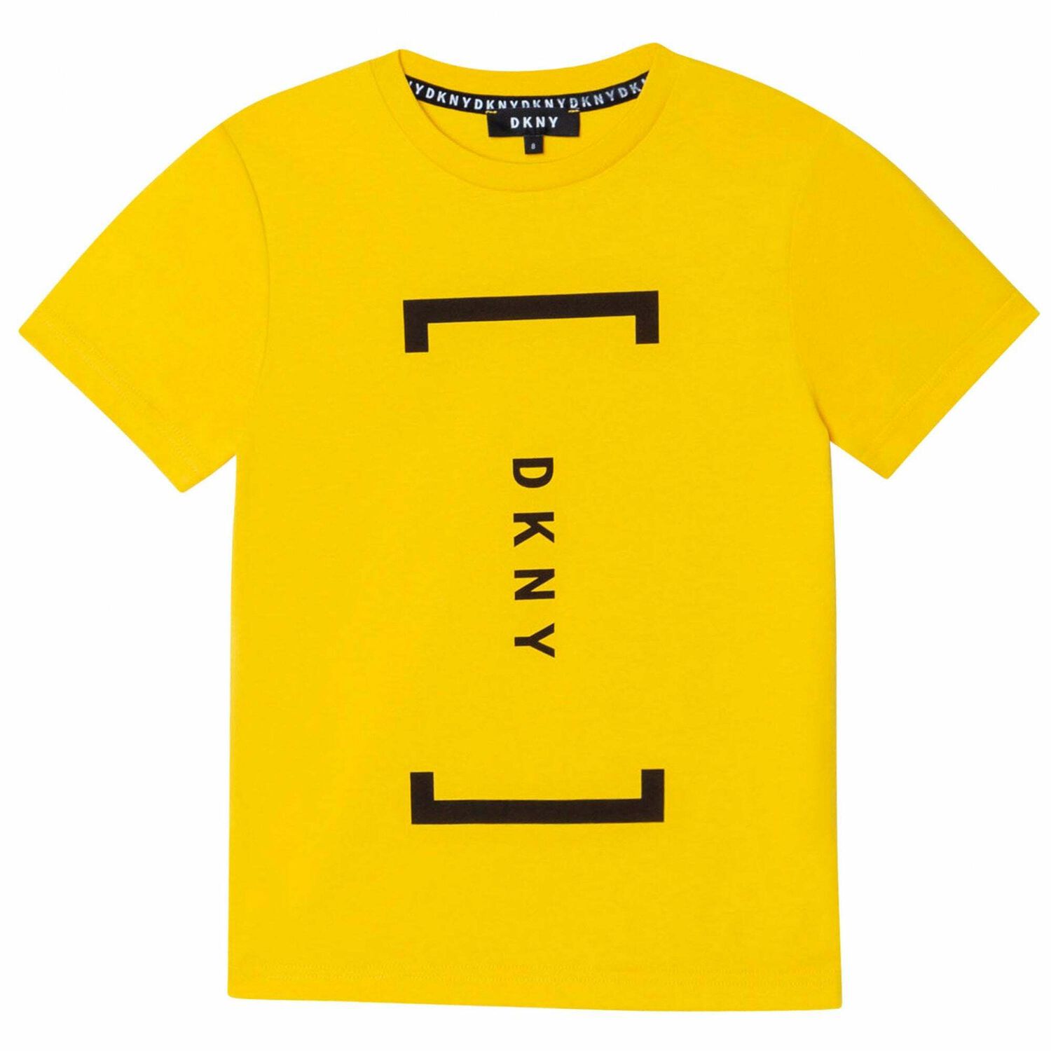Boys Yellow Mini Me Logo T-Shirt, 3, hi-res