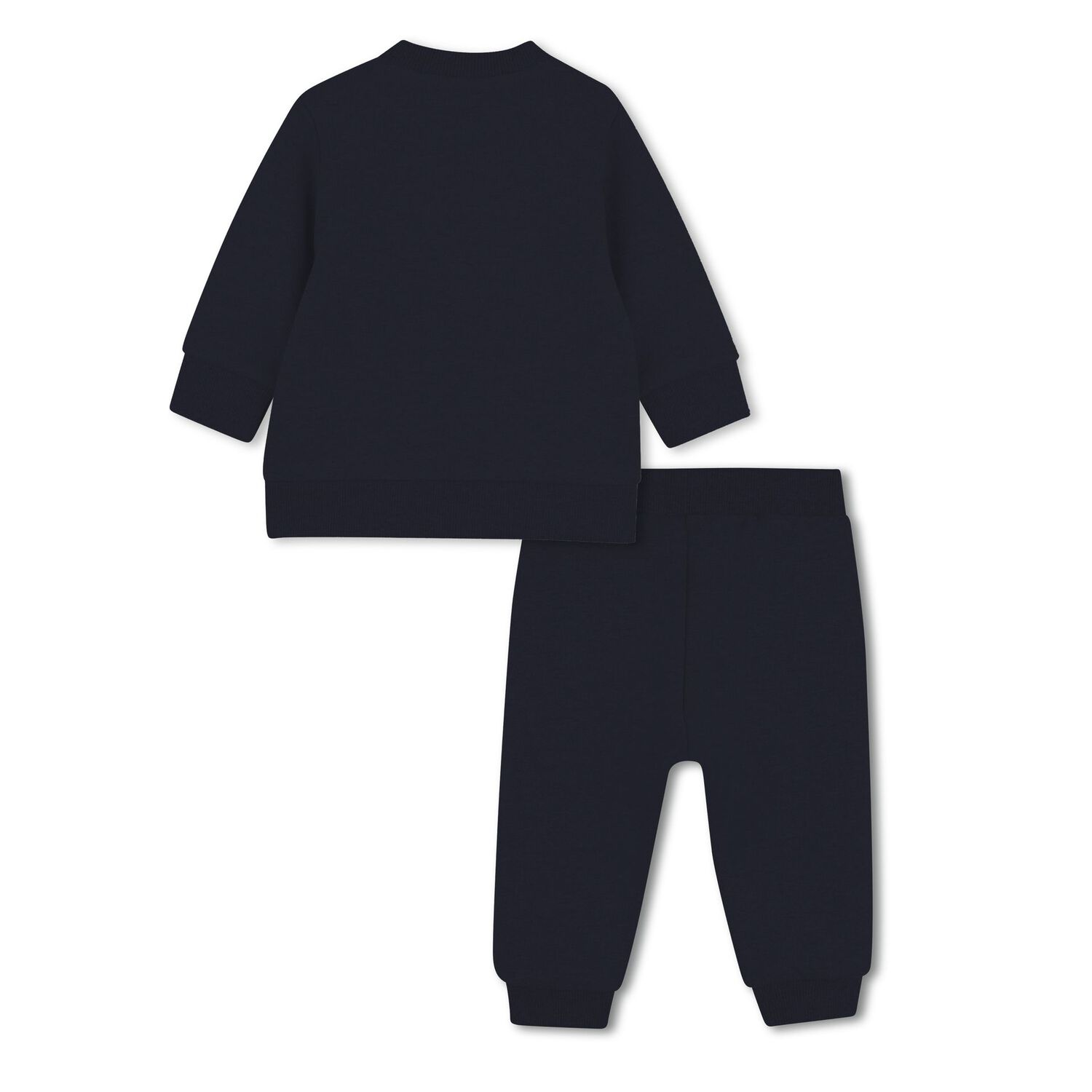 Younger Boys Navy Blue Tiger Logo Tracksuit, 1, hi-res