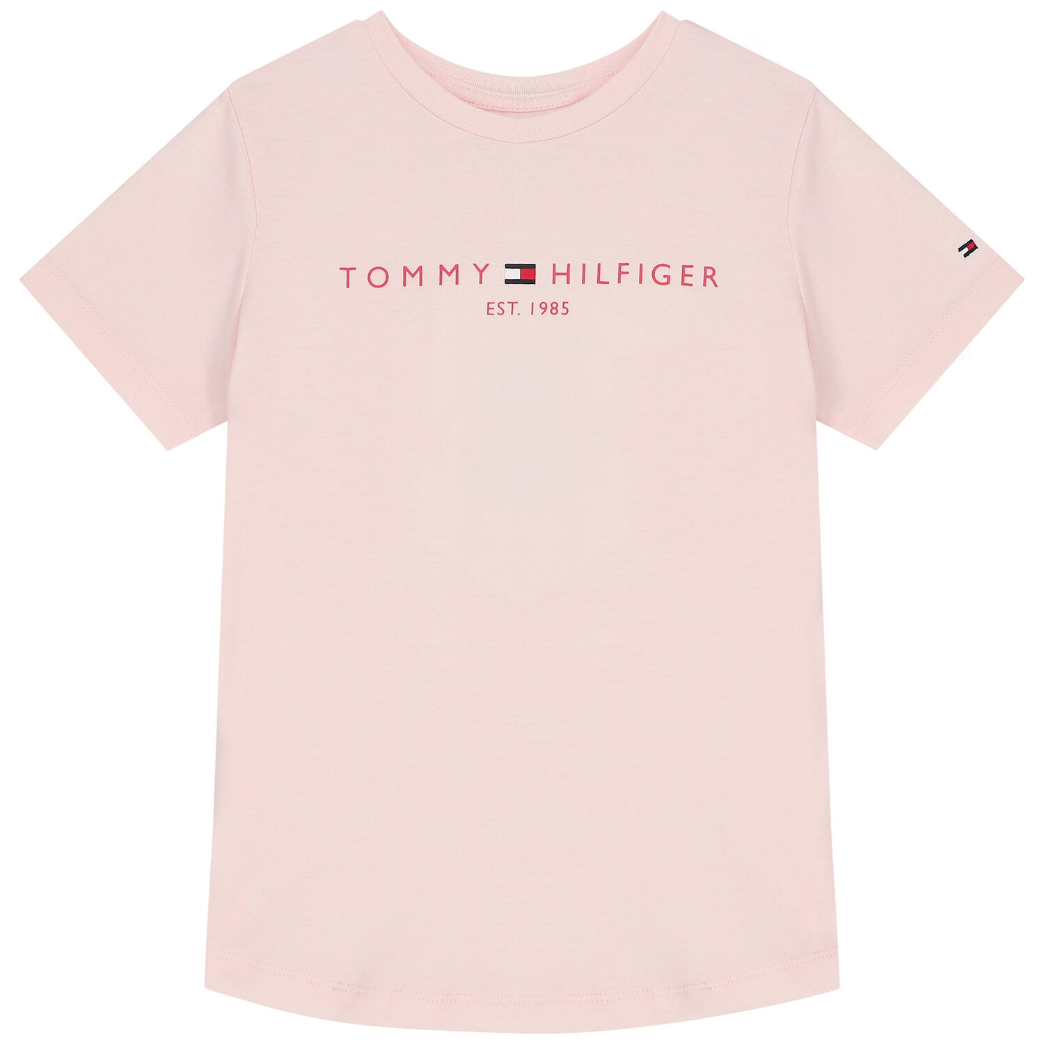 Girls Pink Logo Shorts Set, 1, hi-res image number null