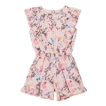 Girls Pony Playsuit