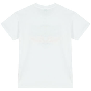 Boys White Logo Tiger T-Shirt