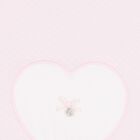 Baby Girls White & Pink Quilted Blanket, 2, hi-res