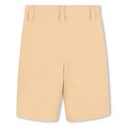 Beige Cargo Shorts, 1, hi-res