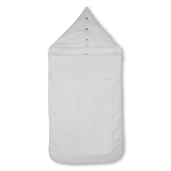 Baby Girls White Logo Nest 