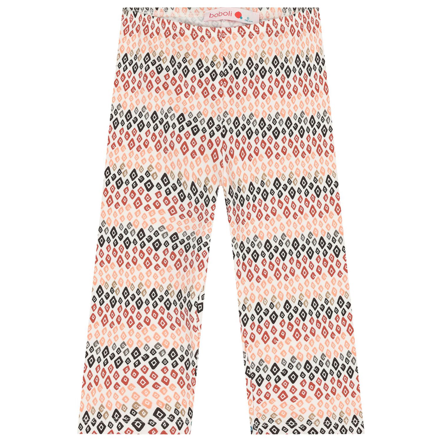 طقم ليجنز بنات باللون الوردي والعاجي , 1, hi-res