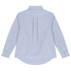 قميص كتان أزرق للأولاد, 1, hi-res