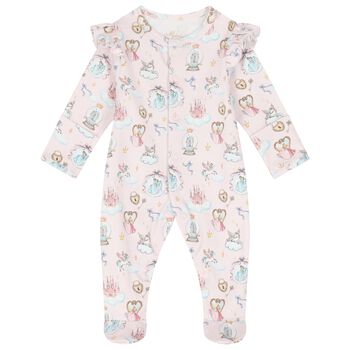 Baby Girls Pink Princess Babygrow