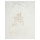 Baby Girls Ivory Princess Castle Padded Blanket, 1, hi-res