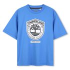 Boys Blue Logo T-Shirt, 4, hi-res