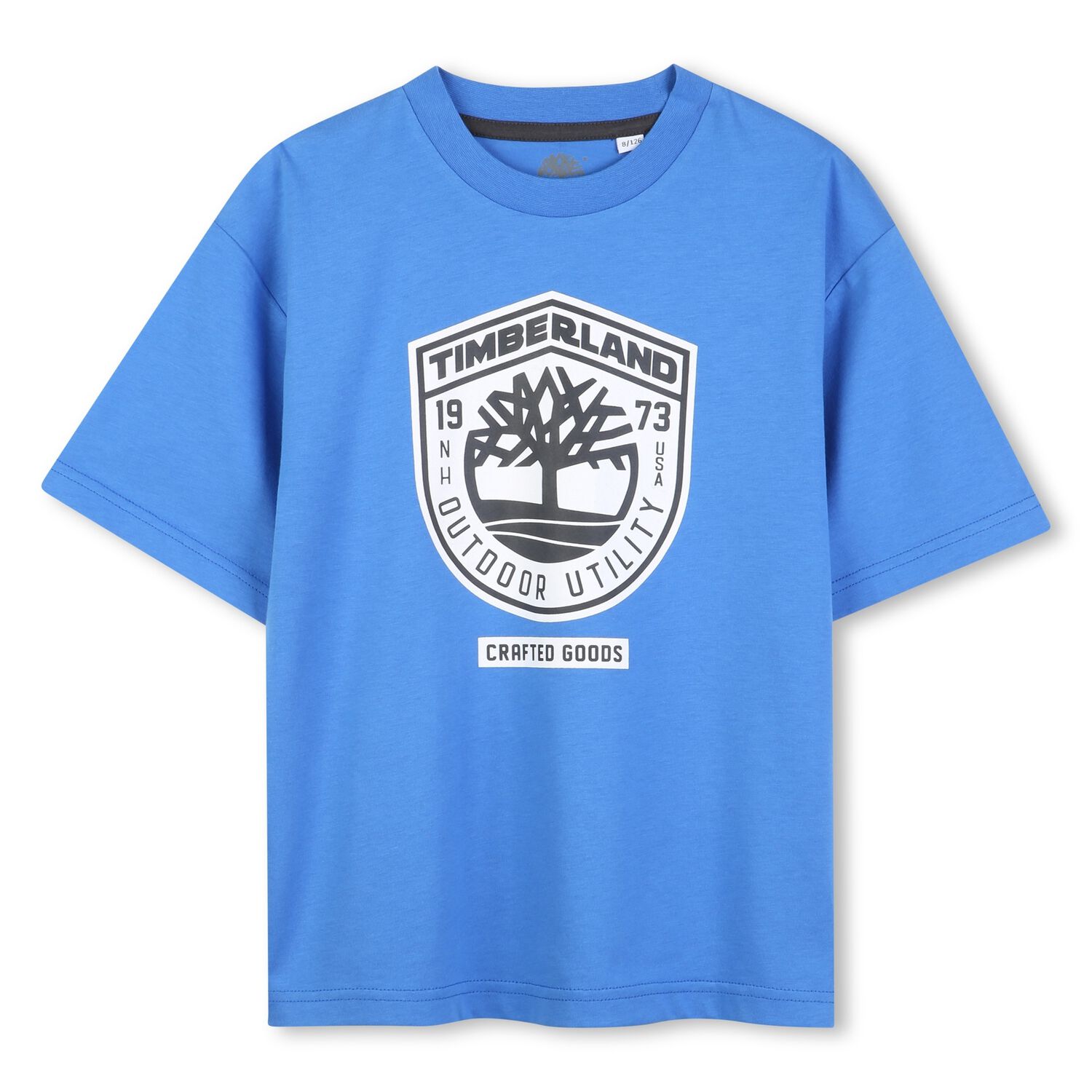 Boys Blue Logo T-Shirt, 4, hi-res