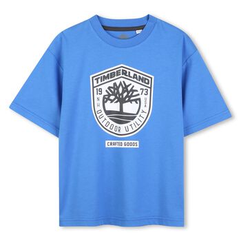 Boys Blue Logo T-Shirt