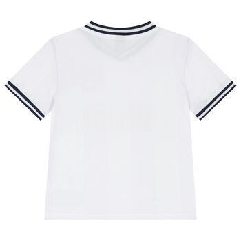 Boys White Jordan Logo T-Shirt