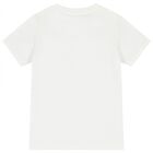Boys Ivory Horse Logo T-Shirt, 1, hi-res