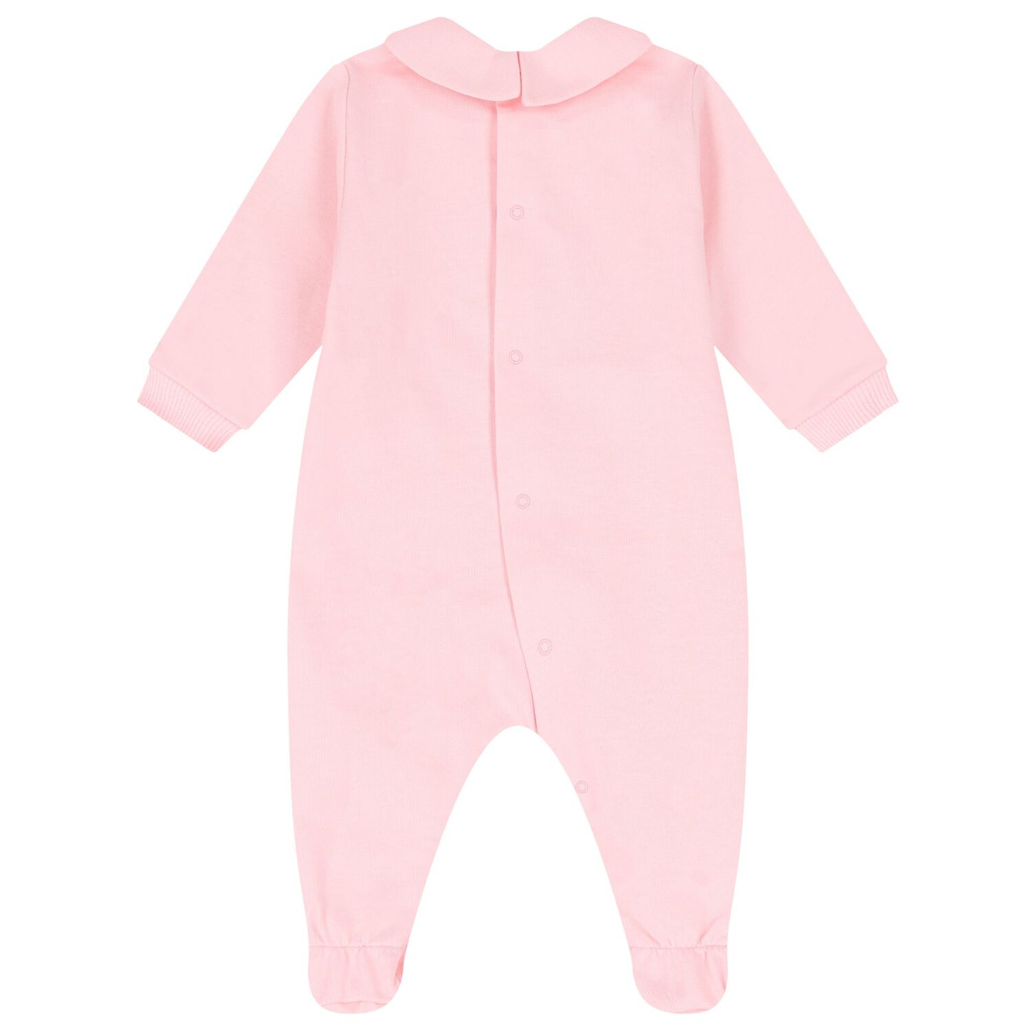 Baby Girls Pink Teddy Bear Logo Babygrow, 5, hi-res