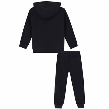 Boys Navy Logo Tracksuit