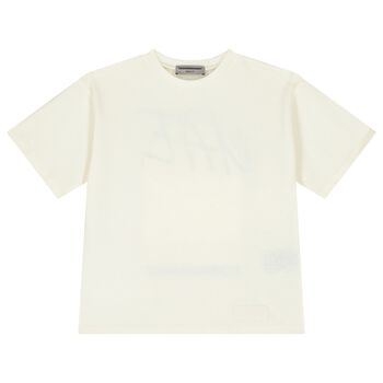 Ivory Oversized UAE Graphic T-Shirt