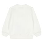 Younger White Popcorn Logo Sweatshirt, 1, hi-res