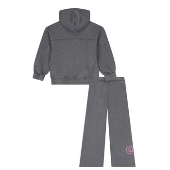 Girls Grey Heart Tracksuit
