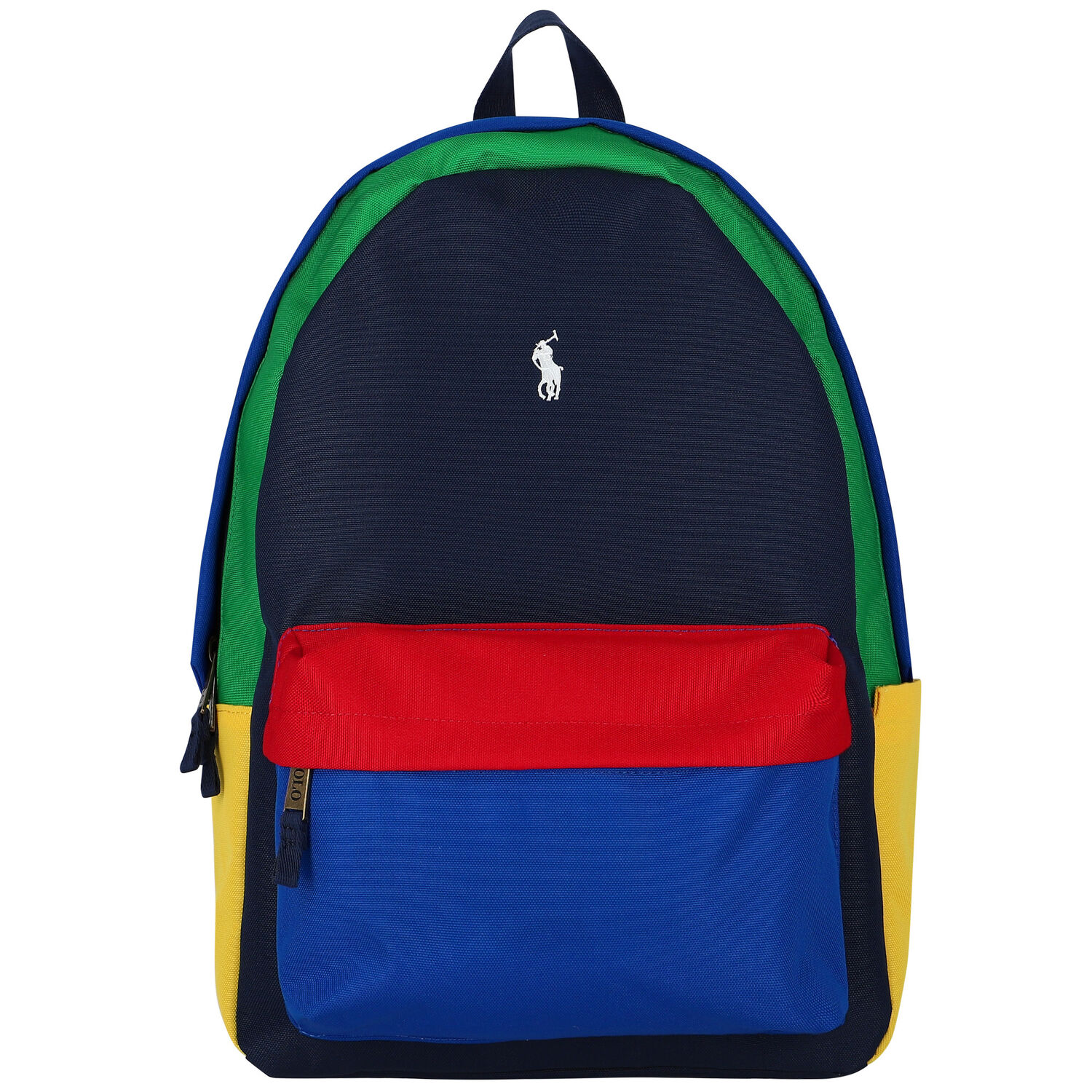 Navy Blue Logo Backpack, 2, hi-res