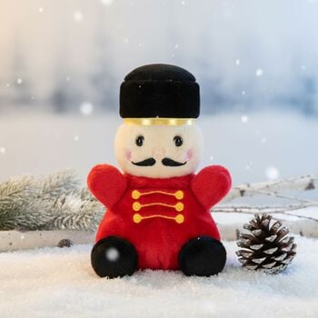Red & Black Marius Nutcracker Soft Toy ( 15CM )