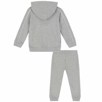 Grey Teddy Logo Tracksuit