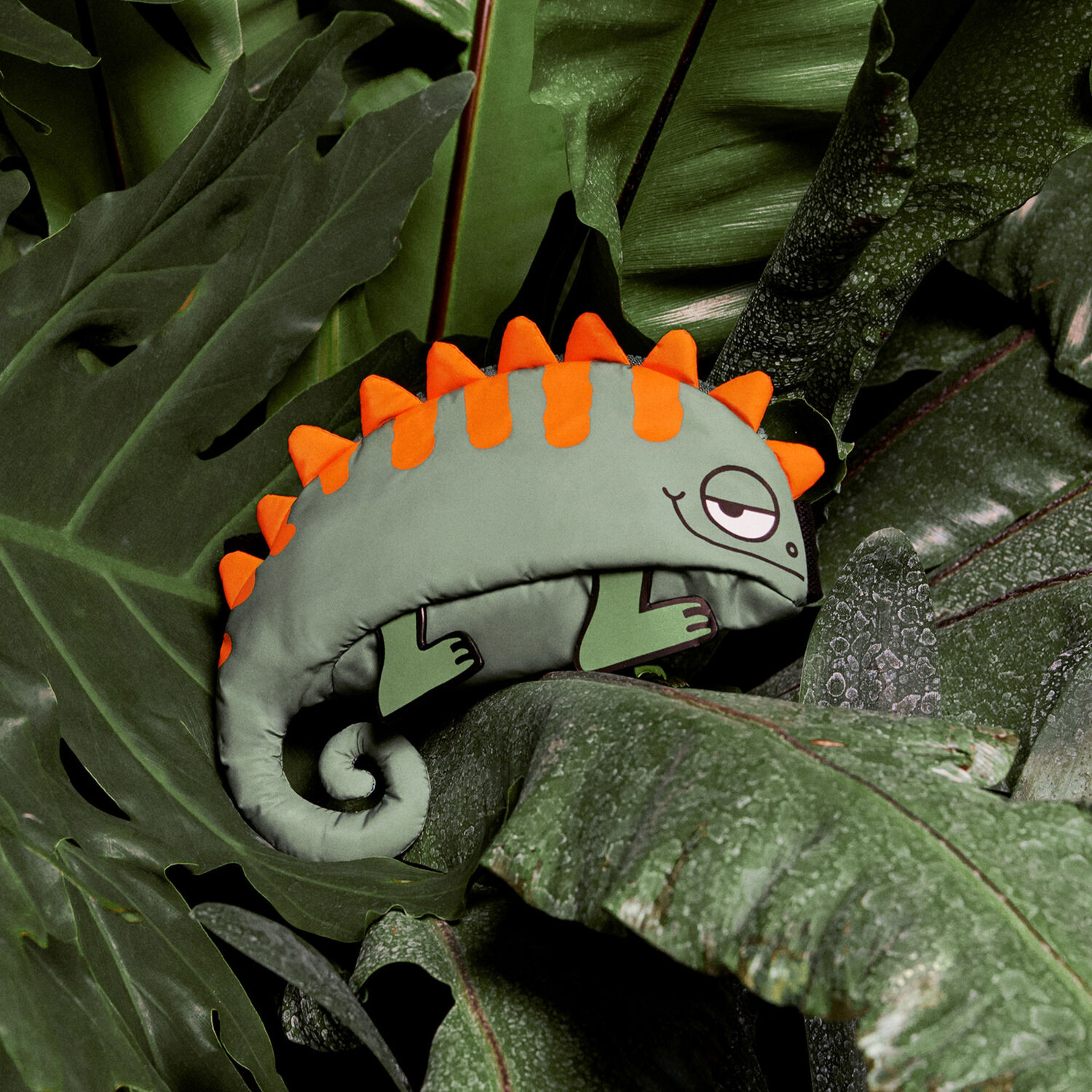 حقيبة حزام بطبعة باللون الأخضر للأولاد, 1, hi-res