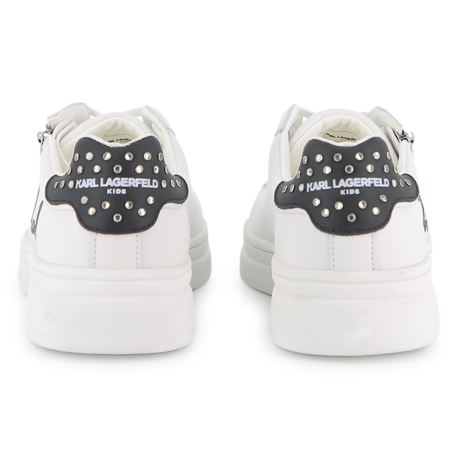 Girls Mini Me Logo Trainers, 1, hi-res