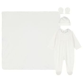 White Babygrow Gift Set
