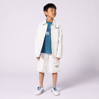 Boys Blue Logo T-Shirt