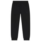Boys Beige & Black Logo Tracksuit, 3, hi-res