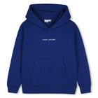 Boys Blue Popcorn Logo Hooded Top, 1, hi-res
