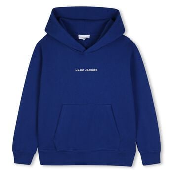 Boys Blue Popcorn Logo Hooded Top