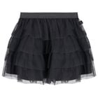Girls Navy Blue Tiered Tulle Skirt, 1, hi-res